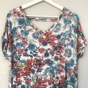 NWOT Annabelle Floral Knotted Hem Maxi Dress